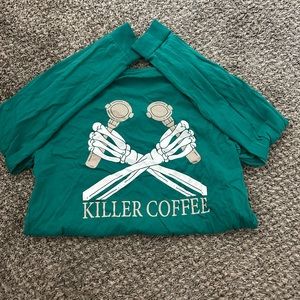 Dutch bros killer coffee long sleeve: unisex L